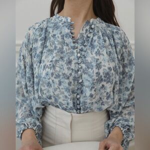 Dress forum MYRA BLUE FLORAL TOP